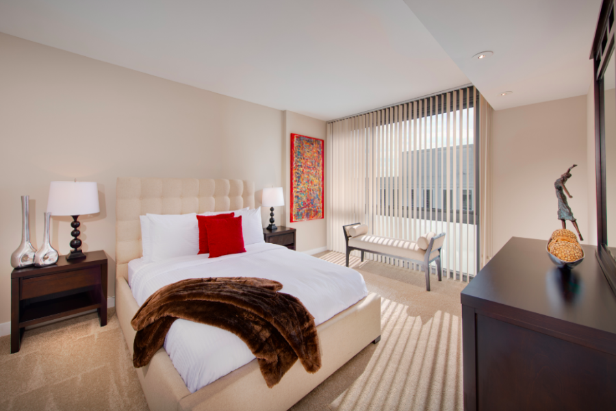 Large Windows with City Views Large Windows with City Views