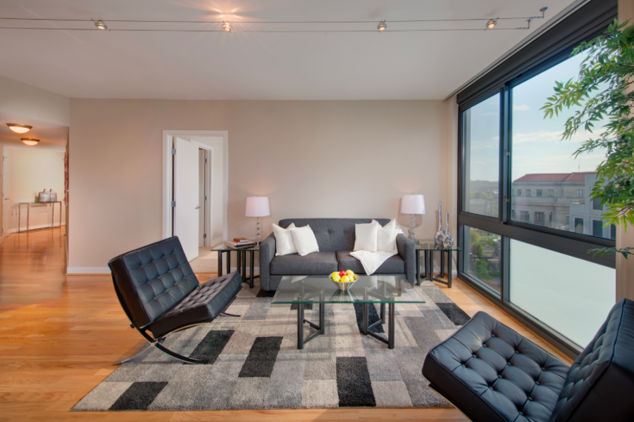 Large Windows with City Views, Private Balconies Large Windows with City Views, Private Balconies