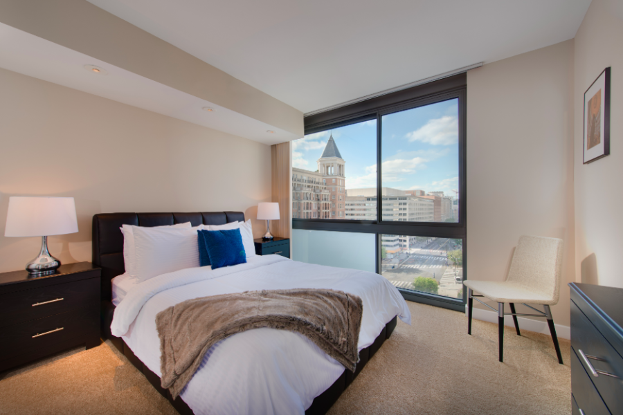 Large Windows with City Views Large Windows with City Views